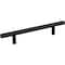 Elements 128 mm Center-to-Center Hollow Matte Black Stainless Steel Naples Cabinet Bar Pull 204SSMB - alternate 1